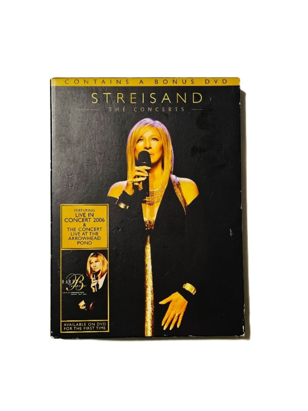 Barbra Streisand The Concerts 3-DVD Set 1994 & 2006 Live Concerts + Documentary